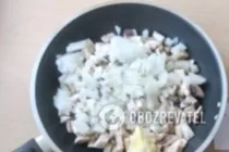 Курица, фаршированная грибами и сыром - Шаг 3 Курица, фаршированная грибами и сыром - Шаг 3