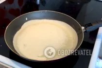 Курица, фаршированная блинами и печенью - Шаг 4 Курица, фаршированная блинами и печенью - Шаг 4