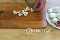 Курица, фаршированная рисом и грибами - Шаг 5 Курица, фаршированная рисом и грибами - Шаг 5
