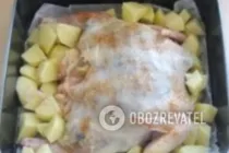 Курица, фаршированная грибами и сыром - Шаг 6 Курица, фаршированная грибами и сыром - Шаг 6