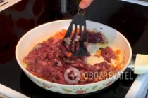 Курица, фаршированная блинами и печенью - Шаг 6 Курица, фаршированная блинами и печенью - Шаг 6