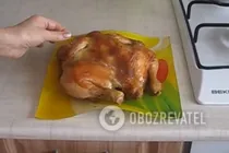 Жареная курица в рукаве - Шаг 7 Жареная курица в рукаве - Шаг 7