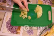 Курка, фарширована ананасами - Крок 6 Курка, фарширована ананасами - Крок 6