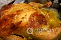 Курица, фаршированная грибами и картошкой - Шаг 9 Курица, фаршированная грибами и картошкой - Шаг 9