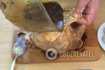 Курица, фаршированная рисом и грибами - Шаг 9 Курица, фаршированная рисом и грибами - Шаг 9
