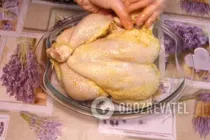 Курка, фарширована ананасами - Крок 8 Курка, фарширована ананасами - Крок 8