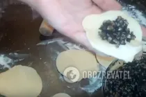 Вареники із гречкою, маком та родзинками - Крок 11 Вареники із гречкою, маком та родзинками - Крок 11