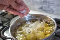 Вареники с картошкой и грудинкой - Шаг 1 Вареники с картошкой и грудинкой - Шаг 1