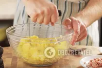 Вареники с картошкой и грудинкой - Шаг 4 Вареники с картошкой и грудинкой - Шаг 4