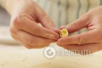 Вареники с картошкой и грудинкой - Шаг 9 Вареники с картошкой и грудинкой - Шаг 9