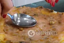 Фаршированная курица - Шаг 6 Фаршированная курица - Шаг 6