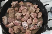 Жареная телятина с луком - Шаг 3 Жареная телятина с луком - Шаг 3