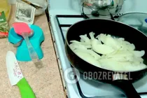 Тушковані стегенця в сметані - Крок 1 Тушковані стегенця в сметані - Крок 1