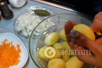 Тушеные окорочка с картошкой - Шаг 3 Тушеные окорочка с картошкой - Шаг 3