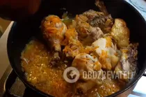 Тушеные окорочка с картошкой - Шаг 4 Тушеные окорочка с картошкой - Шаг 4