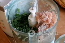 Курица, фаршированная блинами - Шаг 4 Курица, фаршированная блинами - Шаг 4