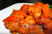 Тушеная курица с овощами - Шаг 10 Тушеная курица с овощами - Шаг 10