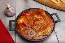 Тушкована курка по-бакськи - Крок 8 Тушкована курка по-бакськи - Крок 8