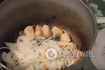 Тушкована курка з капустою - Крок 2 Тушкована курка з капустою - Крок 2