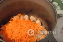 Тушкована курка з капустою - Крок 3 Тушкована курка з капустою - Крок 3
