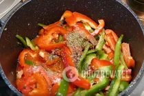 Тушкована курка по-бакськи - Крок 4 Тушкована курка по-бакськи - Крок 4