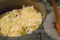 Тушкована курка з капустою - Крок 6 Тушкована курка з капустою - Крок 6
