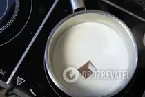 Горячий шоколад с растворимым кофе - Шаг 2 Горячий шоколад с растворимым кофе - Шаг 2