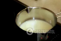 Горячий шоколад из черного шоколада - Шаг 2 Горячий шоколад из черного шоколада - Шаг 2