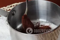 Горячий шоколад из какао - Шаг 3 Горячий шоколад из какао - Шаг 3