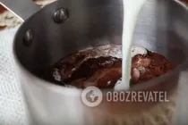 Горячий шоколад из какао - Шаг 4 Горячий шоколад из какао - Шаг 4
