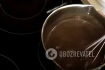 Горячий шоколад из черного шоколада - Шаг 4 Горячий шоколад из черного шоколада - Шаг 4