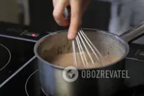 Горячий шоколад с растворимым кофе - Шаг 5 Горячий шоколад с растворимым кофе - Шаг 5