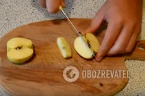 Настоянка на яблуках з медом - Крок 1 Настоянка на яблуках з медом - Крок 1