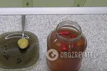 Настоянка на перці з медом - Крок 2 Настоянка на перці з медом - Крок 2