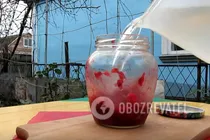 Настоянка на журавлині - Крок 4 Настоянка на журавлині - Крок 4