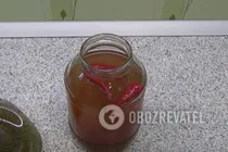 Настоянка на перці з медом - Крок 5 Настоянка на перці з медом - Крок 5