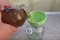 Настоянка на перці з медом - Крок 6 Настоянка на перці з медом - Крок 6