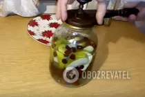 Настоянка на шипнині з яблуком - Крок 7 Настоянка на шипнині з яблуком - Крок 7