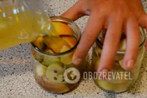 Настоянка на яблуках з медом - Крок 7 Настоянка на яблуках з медом - Крок 7