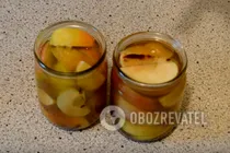 Настоянка на яблуках з медом - Крок 8 Настоянка на яблуках з медом - Крок 8