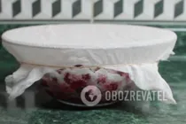 Вишнева наливка на малиновій заквасці - Крок 2 Вишнева наливка на малиновій заквасці - Крок 2