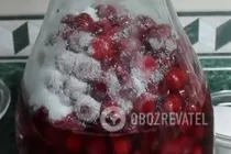 Вишнева наливка на малиновій заквасці - Крок 6 Вишнева наливка на малиновій заквасці - Крок 6