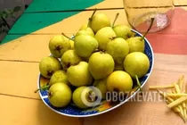 Грушово-м'ятна настоянка - Крок 1 Грушово-м'ятна настоянка - Крок 1