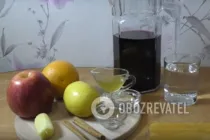 Глинтвейн с апельсином безалкогольный - Шаг 1 Глинтвейн с апельсином безалкогольный - Шаг 1