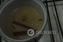 Глинтвейн с апельсином безалкогольный - Шаг 3 Глинтвейн с апельсином безалкогольный - Шаг 3