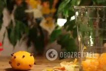 Глинтвейн с мандаринами - Шаг 3 Глинтвейн с мандаринами - Шаг 3