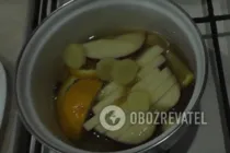 Глинтвейн с апельсином безалкогольный - Шаг 6 Глинтвейн с апельсином безалкогольный - Шаг 6