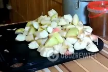 Наливка яблучно-медова - Крок 1 Наливка яблучно-медова - Крок 1
