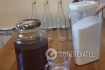 Наливка із журавлини - Крок 5 Наливка із журавлини - Крок 5