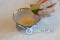 Лимонный лимонад с лаймом - Шаг 2 Лимонный лимонад с лаймом - Шаг 2